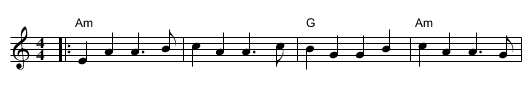 Eva's Polka - staff notation