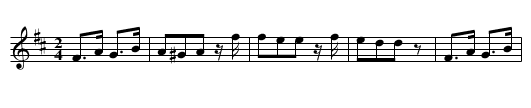 Evergreen Polka - staff notation