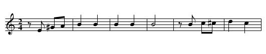 Exe Geia Panagia - staff notation