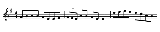 Exile Of Erin - staff notation