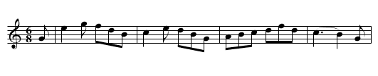 EXILE, the  - staff notation