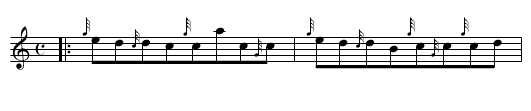 Eyebrows  Composed by Terry Tully - staff notation
