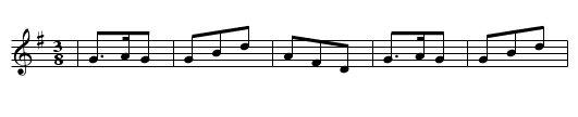 FAHR MER NET UEBER MEIN AECKERLE - staff notation