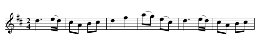 Faint and Wearily. JBut.965 - staff notation
