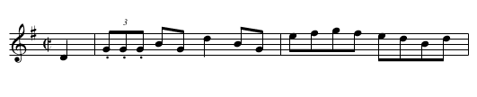 Fair and forty - staff notation
