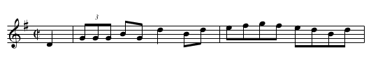 Fair and Forty - staff notation