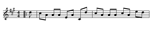 Fair Fa' the Minstrel - staff notation