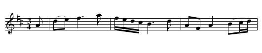 Fair Helen of Kirkconnell - staff notation
