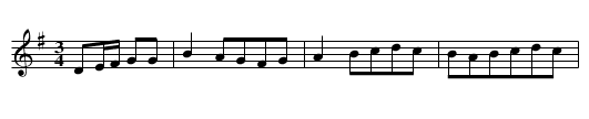 Fair Maid of Kinsale, The - staff notation