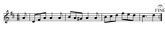 Fair maid with her milking pail, The - staff notation