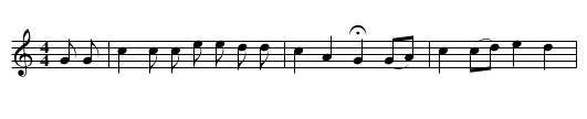 Fair Margaret and Sweet William - staff notation