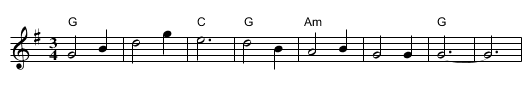 Fair Swan, The - staff notation