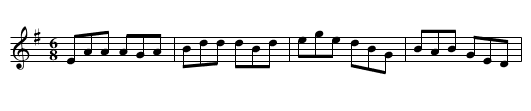 Fairhaired Boy, The - staff notation