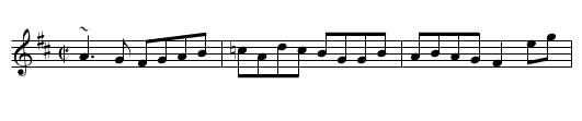 Fairhaired Boy, The - staff notation
