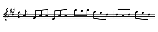 Fairhaired Boy - staff notation