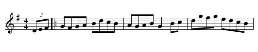 Fairies' Hornpipe, The - staff notation