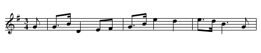 Fairy Boy - staff notation