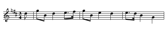 Fairy Boys, The  - staff notation