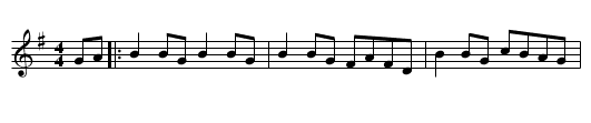 Fairy Dance - staff notation