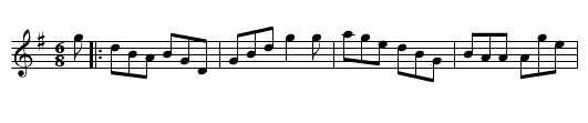 Fairy Jig, The  - staff notation