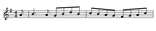 Fairy Reel [4] - staff notation