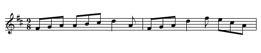 Faith Then I Will (Said the Fiddler) - staff notation