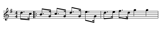 Falcarragh Hornpipe, The - staff notation