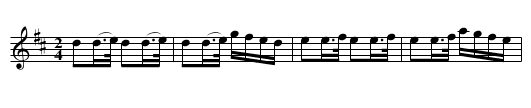 Fall of Paris. JBut.691, The - staff notation
