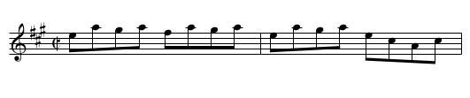 Falls of Clyde, The - staff notation