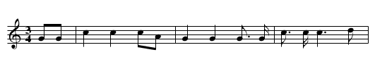 False Lamkin - staff notation