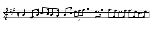 Fancy (The) - staff notation