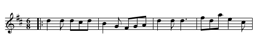 Fandango, The  - staff notation