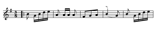 Fandangu (CT 334) - staff notation