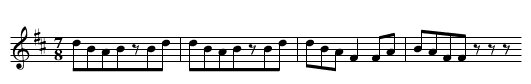 Fang niu ge - staff notation
