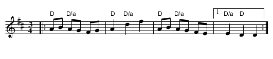 Fanteladda (Finnskogs) - staff notation