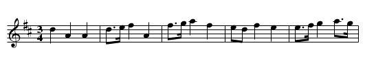 Far Over Struy - staff notation