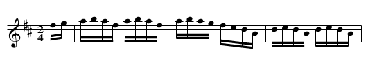 Farewell Blues - staff notation