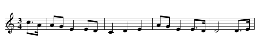 Farewell, My Old Comrades - staff notation