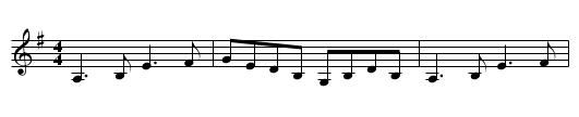 Farewell to Erin - staff notation