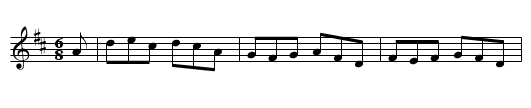 Farewell To My Troubles jig)  0961 - staff notation