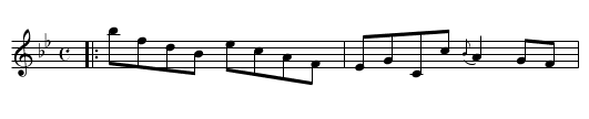 Faries, the  - staff notation