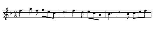 Farm House, The - staff notation