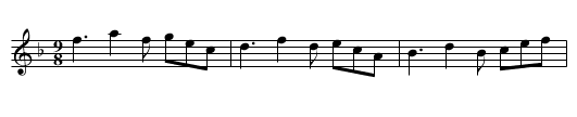 Farm House, The - staff notation