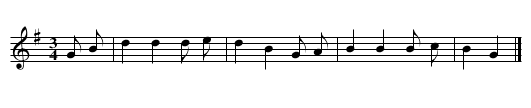 Farmer, the  - staff notation