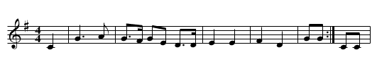 Farmer's Boy, The  - staff notation