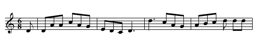 Farmer's Cursed Wife, The - staff notation