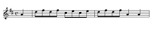 Farmer's Tune(?). JaW.187 - staff notation