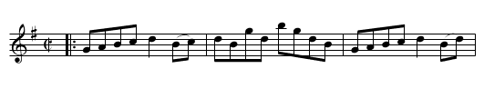 FARNIE HOUSE - staff notation