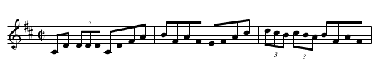 Farrell O'Gara - staff notation