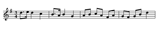 Färsker soppa - staff notation
